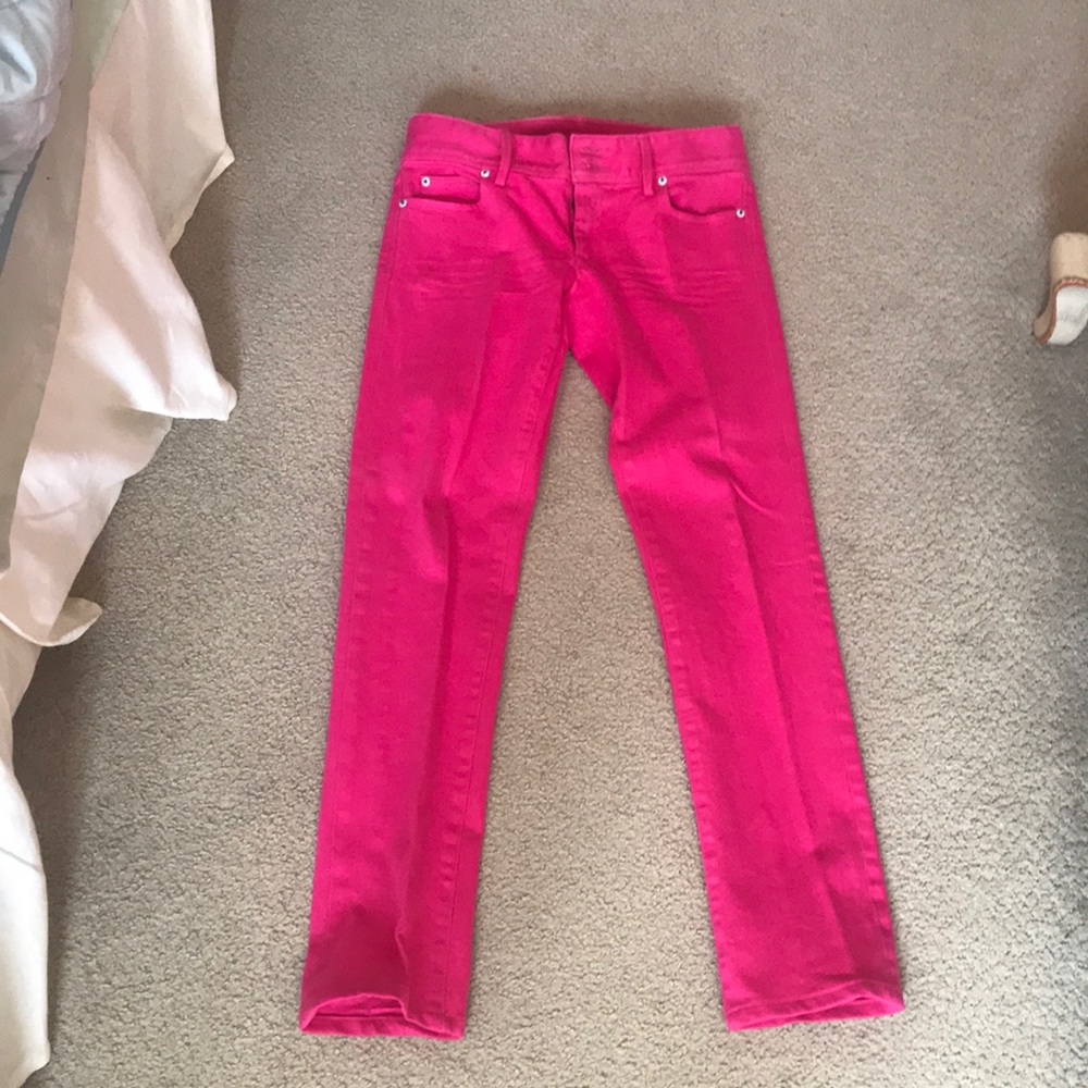 Lily Pulitzer Pink Jeans